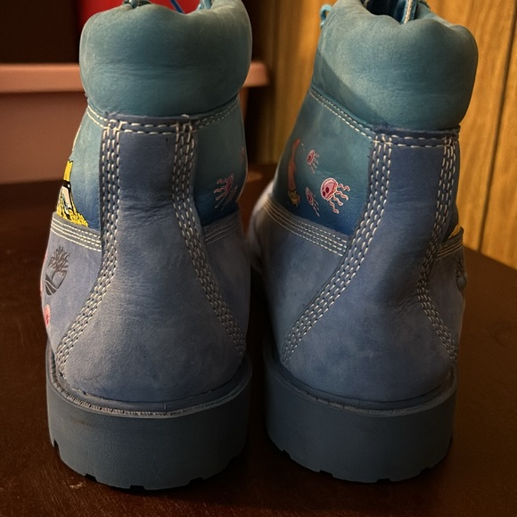 SpongeBob Timberland boots - Picture 4 of 7